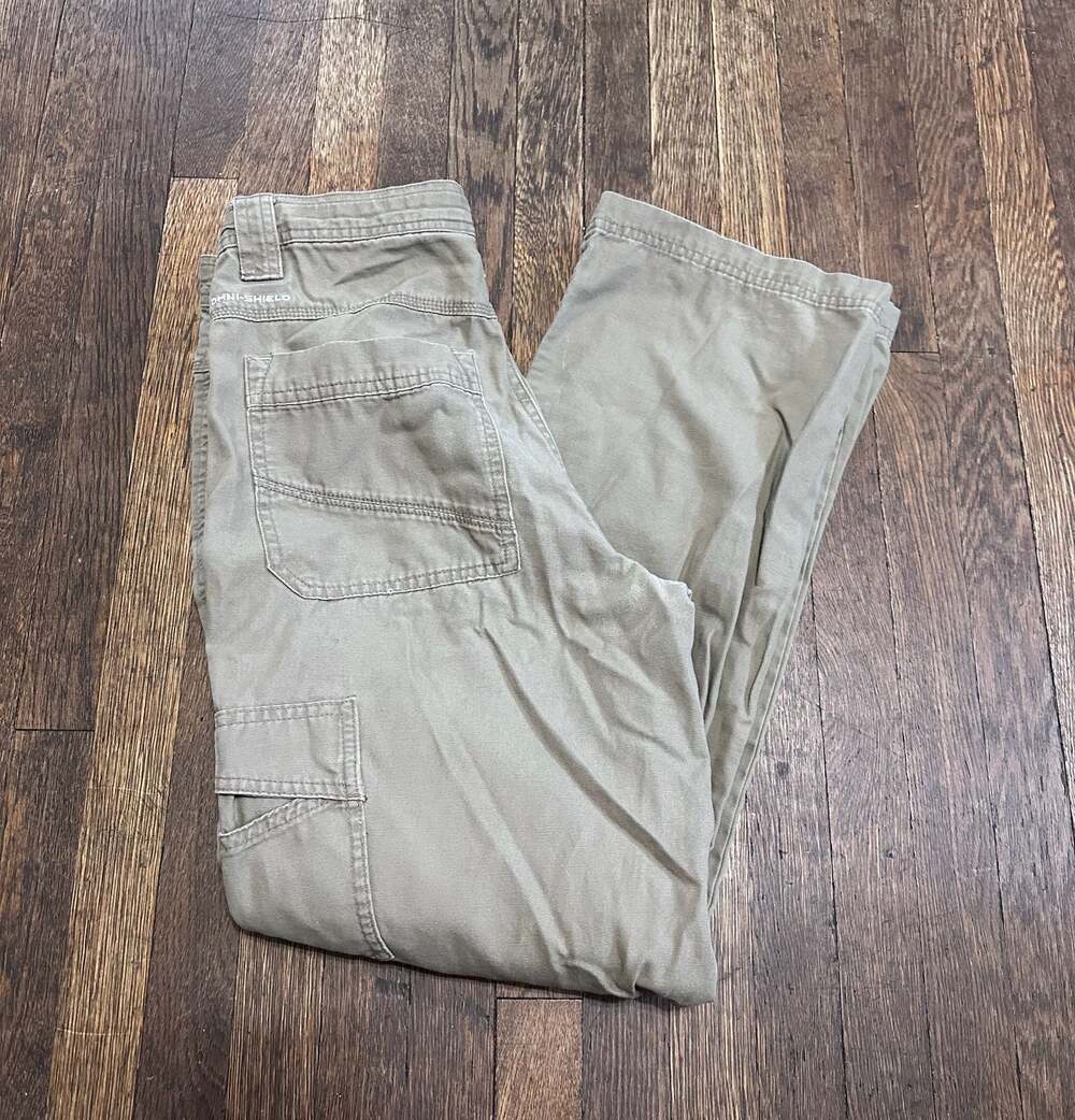 Columbia Omni-Shield Mens Canvas Utility Cargo Pants 32x32
